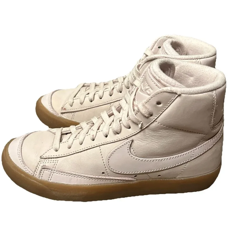Nike Women's Blazer Mid Premium Pearl Pink Gum DQ7572-600 Size 6.5